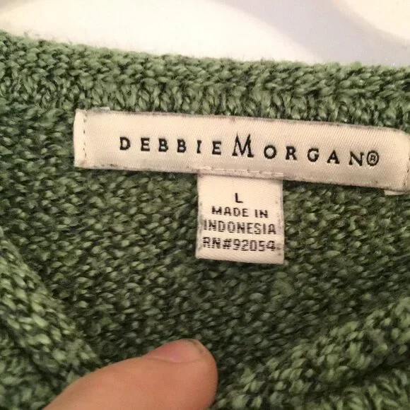 Olive Green Cozy Knit Sweater - Picture 5 of 5